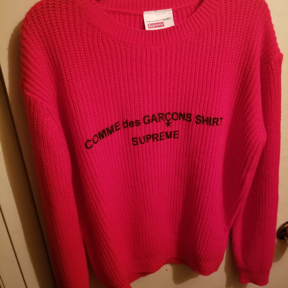 Supreme Comme Des Garcons sweater